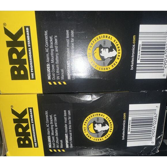 BRK 10-Year Battery, Hardwired SMICO105-AC Smoke Alarm PACK OF 2 - Picture 3 of 3